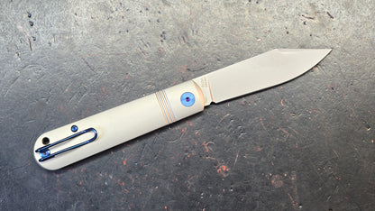 DREAMTECH D4386TG Slip Titanium Handle VG10 Blade