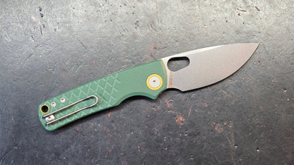 Vosteed Porcupine - Top Liner Lock G10 Handle 2.99" 14C28N Blade