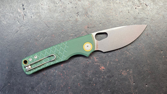 Vosteed Porcupine - Top Liner Lock G10 Handle 2.99" 14C28N Blade