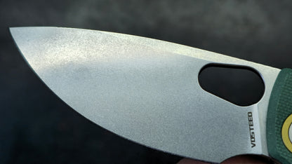 Vosteed Porcupine - Top Liner Lock G10 Handle 2.99" 14C28N Blade