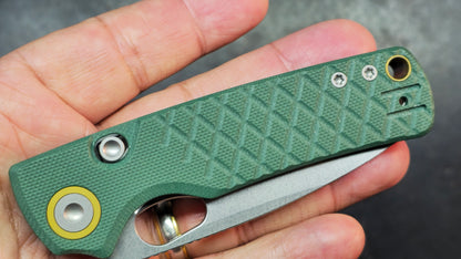 Vosteed Porcupine - Top Liner Lock G10 Handle 2.99" 14C28N Blade
