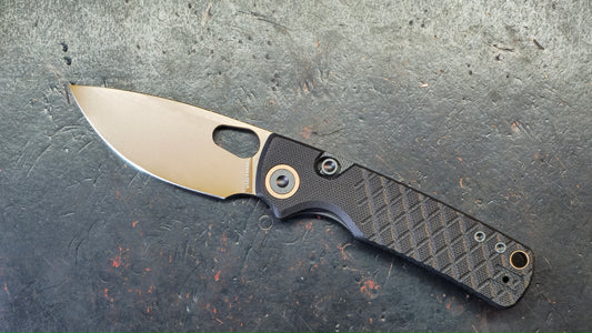 Vosteed Porcupine - Top Liner Lock G10 Handle 2.99" 14C28N Copper Dune Blade (Copy)
