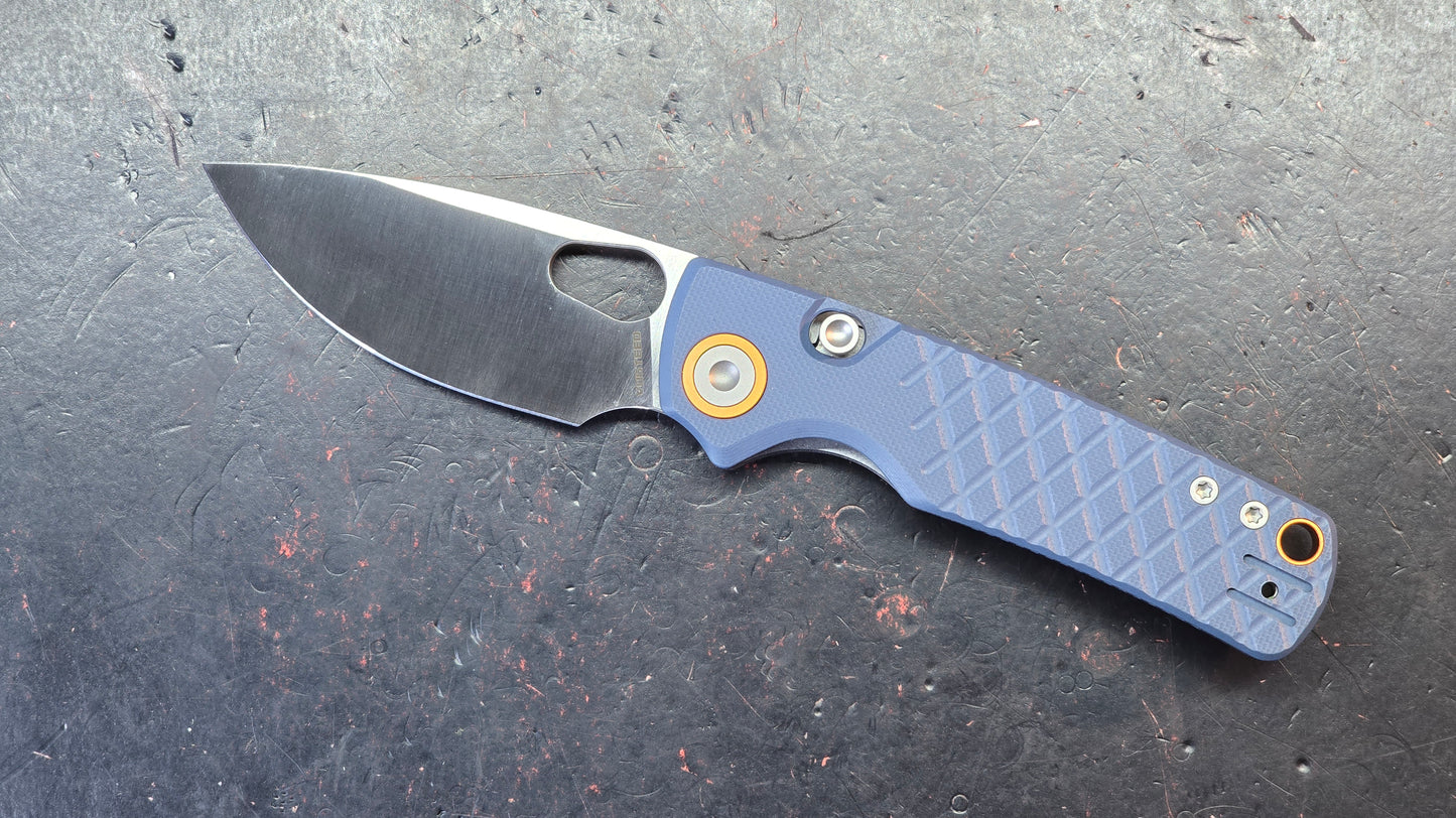 Vosteed Porcupine - Top Liner Lock G10 Handle 2.99" 14C28N Satin Blade
