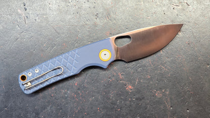 Vosteed Porcupine - Top Liner Lock G10 Handle 2.99" 14C28N Satin Blade