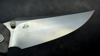 KB Stingray Flame Titanium Handle M390 Blade
