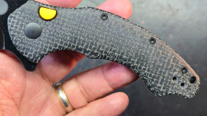Kizer Roach XL Button Liner Lock Micarta Handle 14C28N Blade