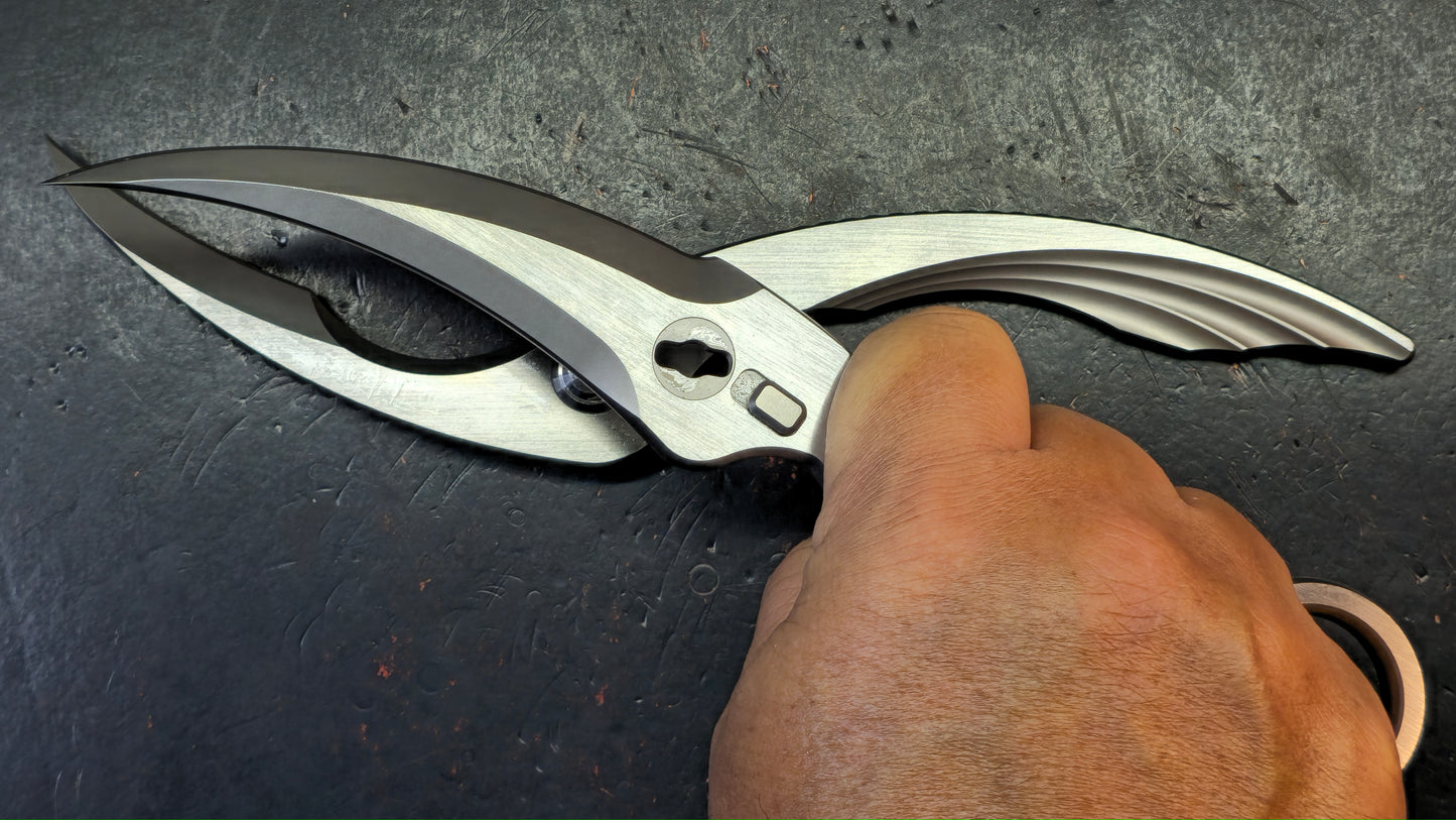Rike Knife Tactical Scissors 4116 Steel Body