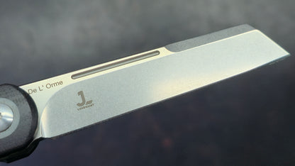 Kizer De L'Orme Black G-10 CPM 20CV Blade