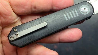 Kizer De L'Orme Black G-10 CPM 20CV Blade