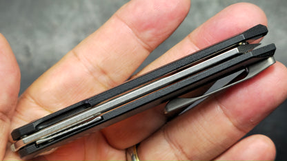 Kizer De L'Orme Black G-10 CPM 20CV Blade