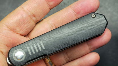 Kizer De L'Orme Black G-10 CPM 20CV Blade