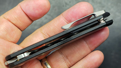 Kizer De L'Orme Black G-10 CPM 20CV Blade
