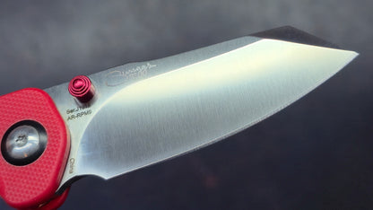 CJRB Maileah (SWAGGS) Red G10 Handle AR-RPM9 Blade