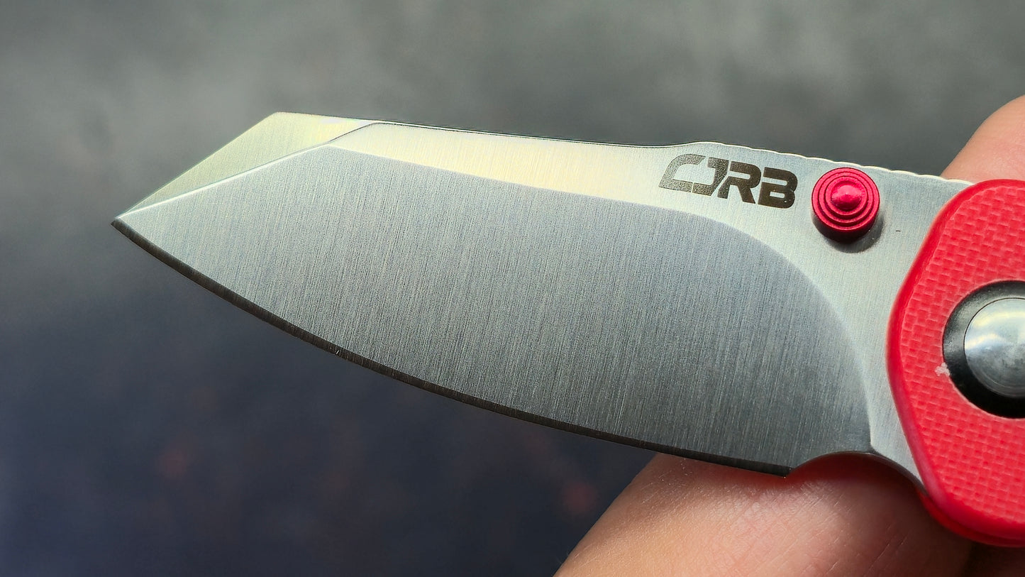 CJRB Maileah (SWAGGS) Red G10 Handle AR-RPM9 Blade