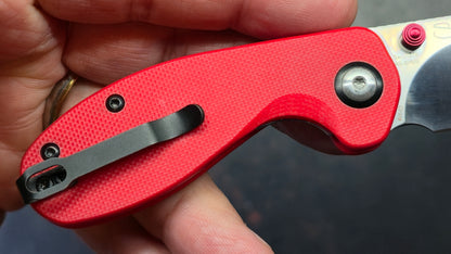 CJRB Maileah (SWAGGS) Red G10 Handle AR-RPM9 Blade