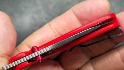 CJRB Maileah (SWAGGS) Red G10 Handle AR-RPM9 Blade