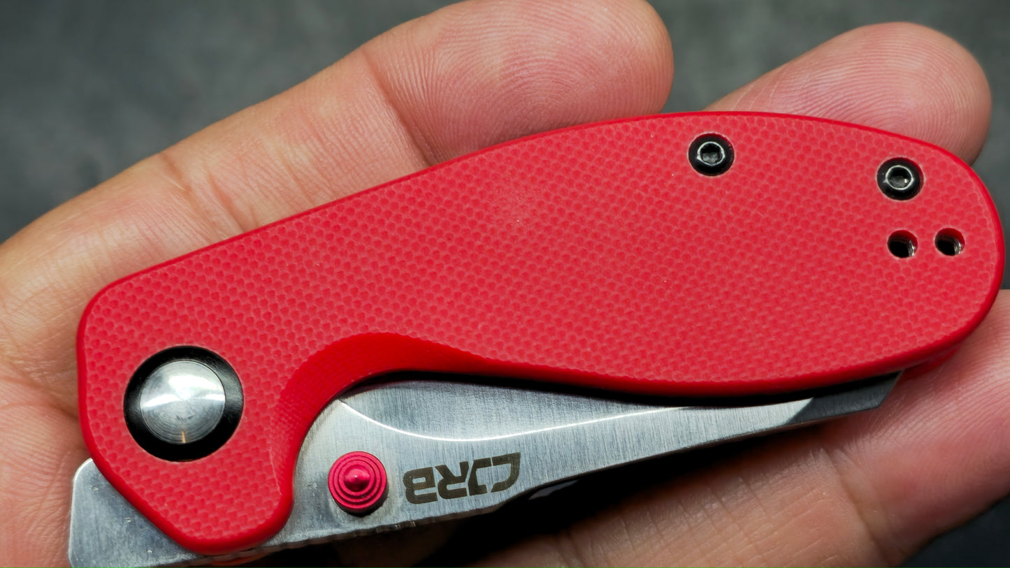 CJRB Maileah (SWAGGS) Red G10 Handle AR-RPM9 Blade