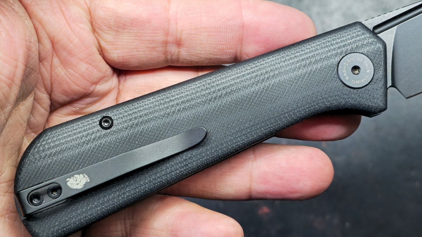 Petrified Fish P07-DDW G10 Handle K110 Blade