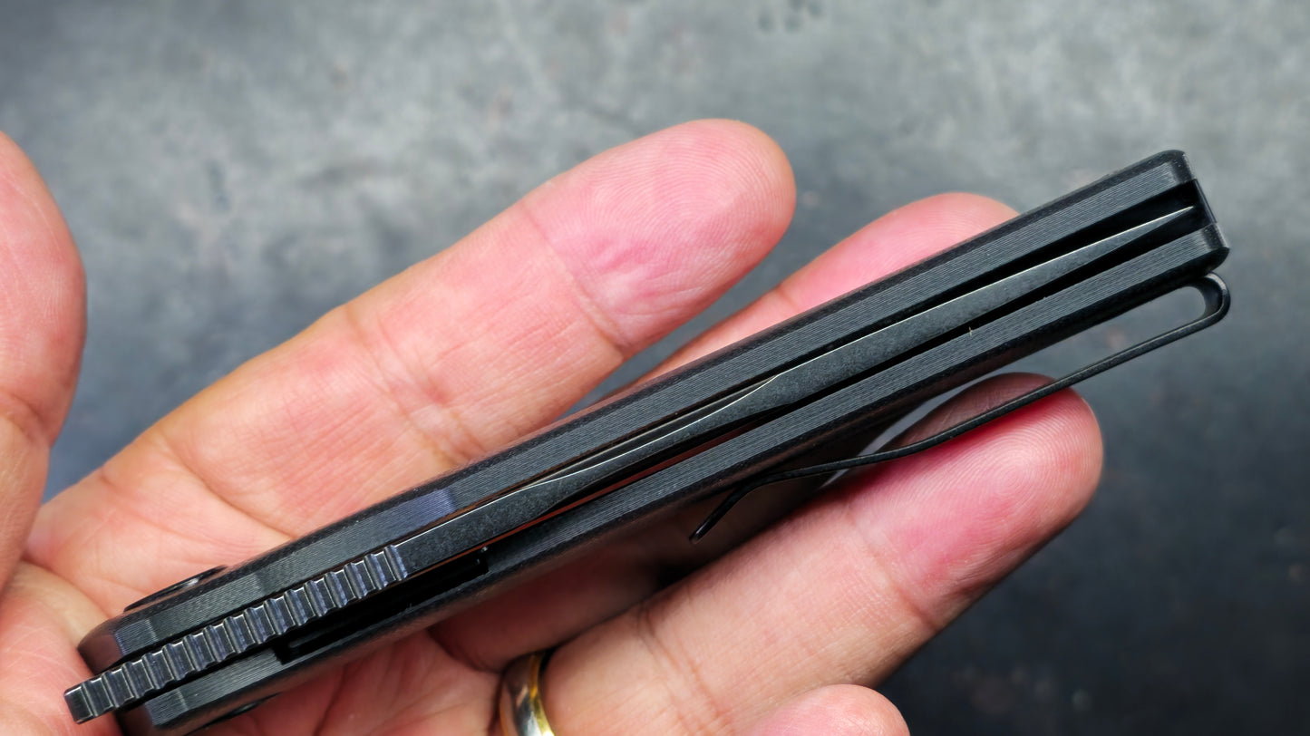 Petrified Fish P07-DDW G10 Handle K110 Blade