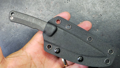 TwoSun TS540 Mini Fixed Blade Carbon Fiber Handle M390 Blade