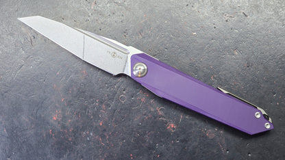 TWOSUN TS218 Purple G10 Handle N690 Blade