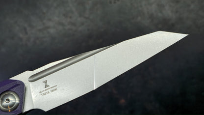 TWOSUN TS218 Purple G10 Handle N690 Blade