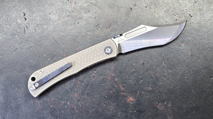 TwoSun TS643 Titanium Handle M390 Blade