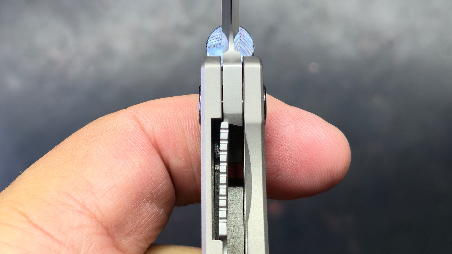 TwoSun TS643 Titanium Handle M390 Blade