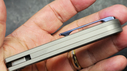 TwoSun TS643 Titanium Handle M390 Blade