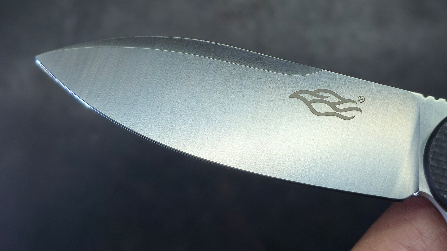 GANZO Firebird FH922 G10 Handle D2 Blade