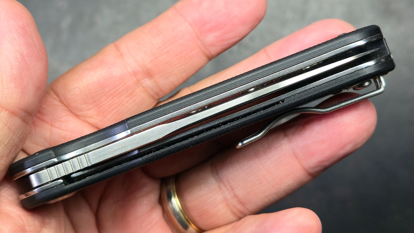 GANZO Firebird FH922 G10 Handle D2 Blade