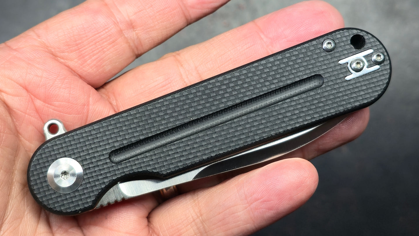GANZO Firebird FH922 G10 Handle D2 Blade