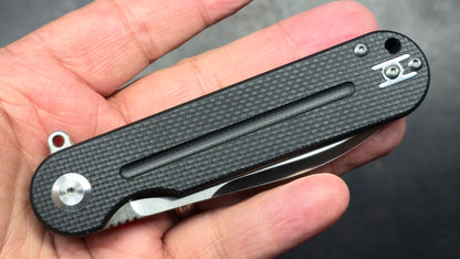 GANZO Firebird FH922 G10 Handle D2 Blade