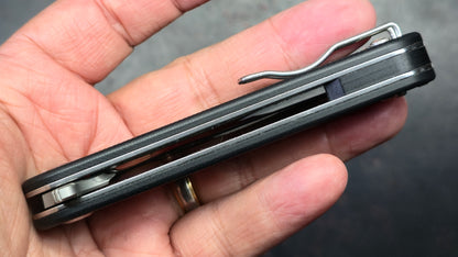 GANZO Firebird FH922 G10 Handle D2 Blade