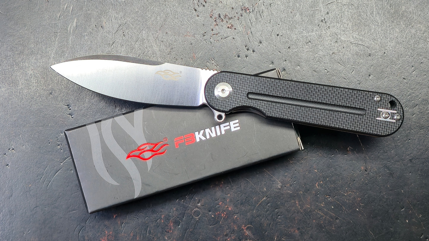 GANZO Firebird FH922 G10 Handle D2 Blade