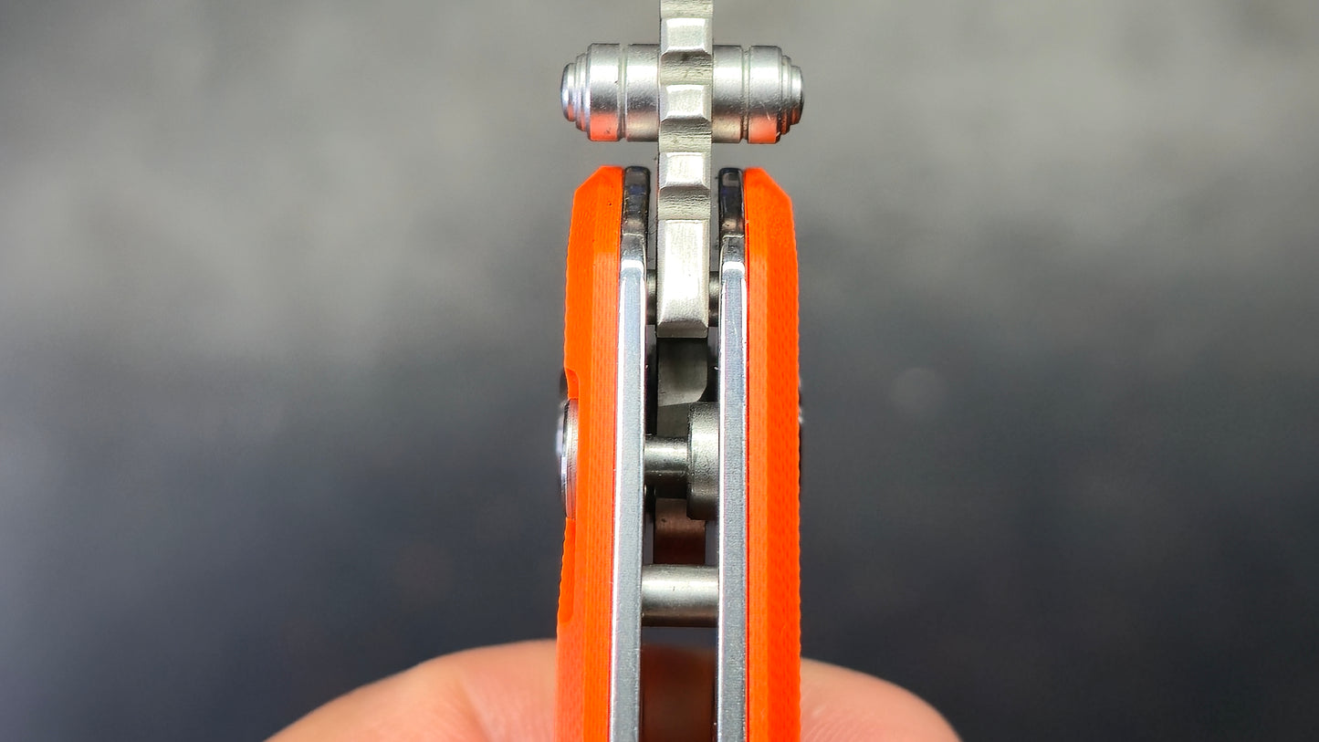 GANZO FH925 Button Lock G10 Handle D2 Blade