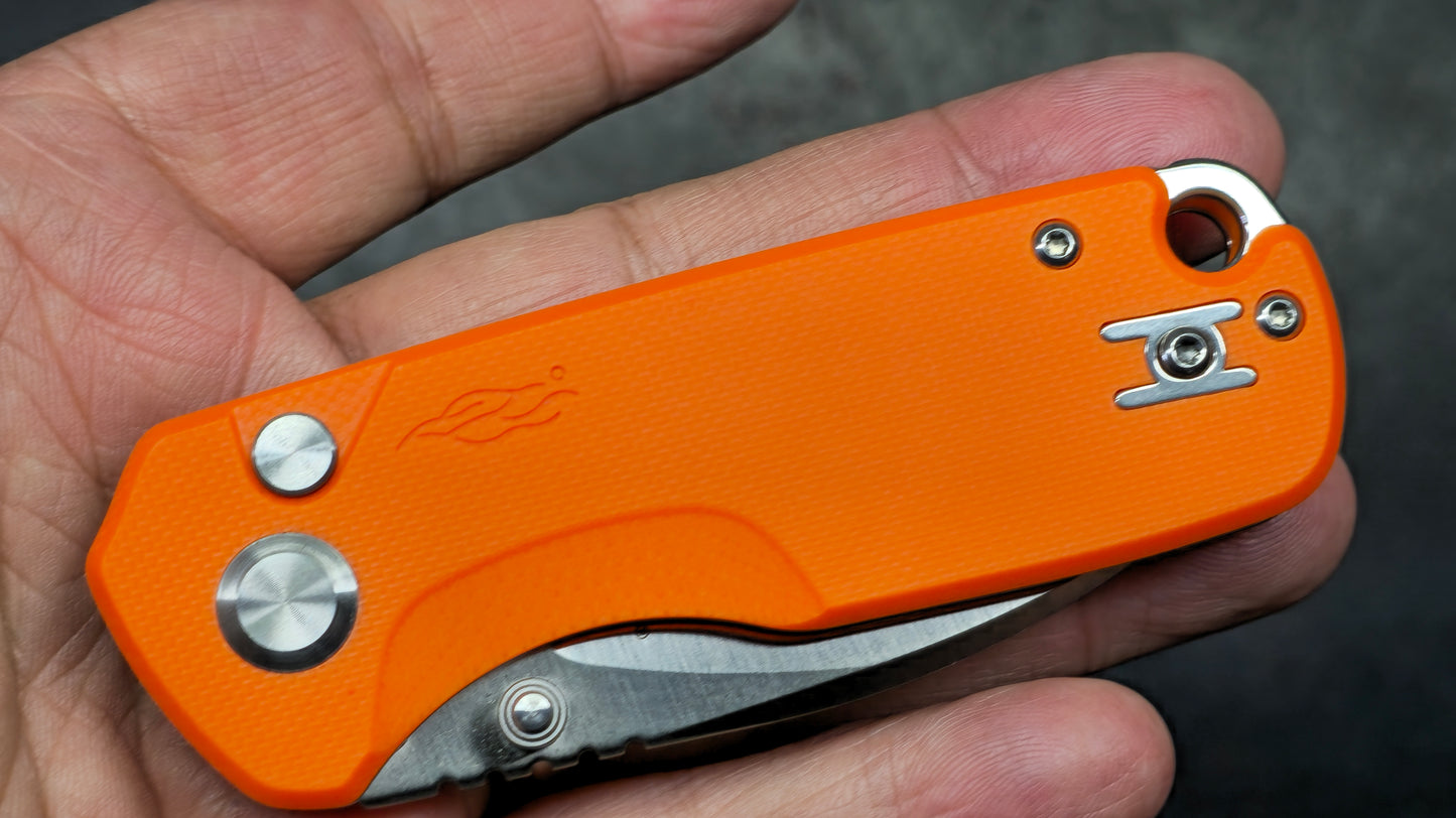 GANZO FH925 Button Lock G10 Handle D2 Blade