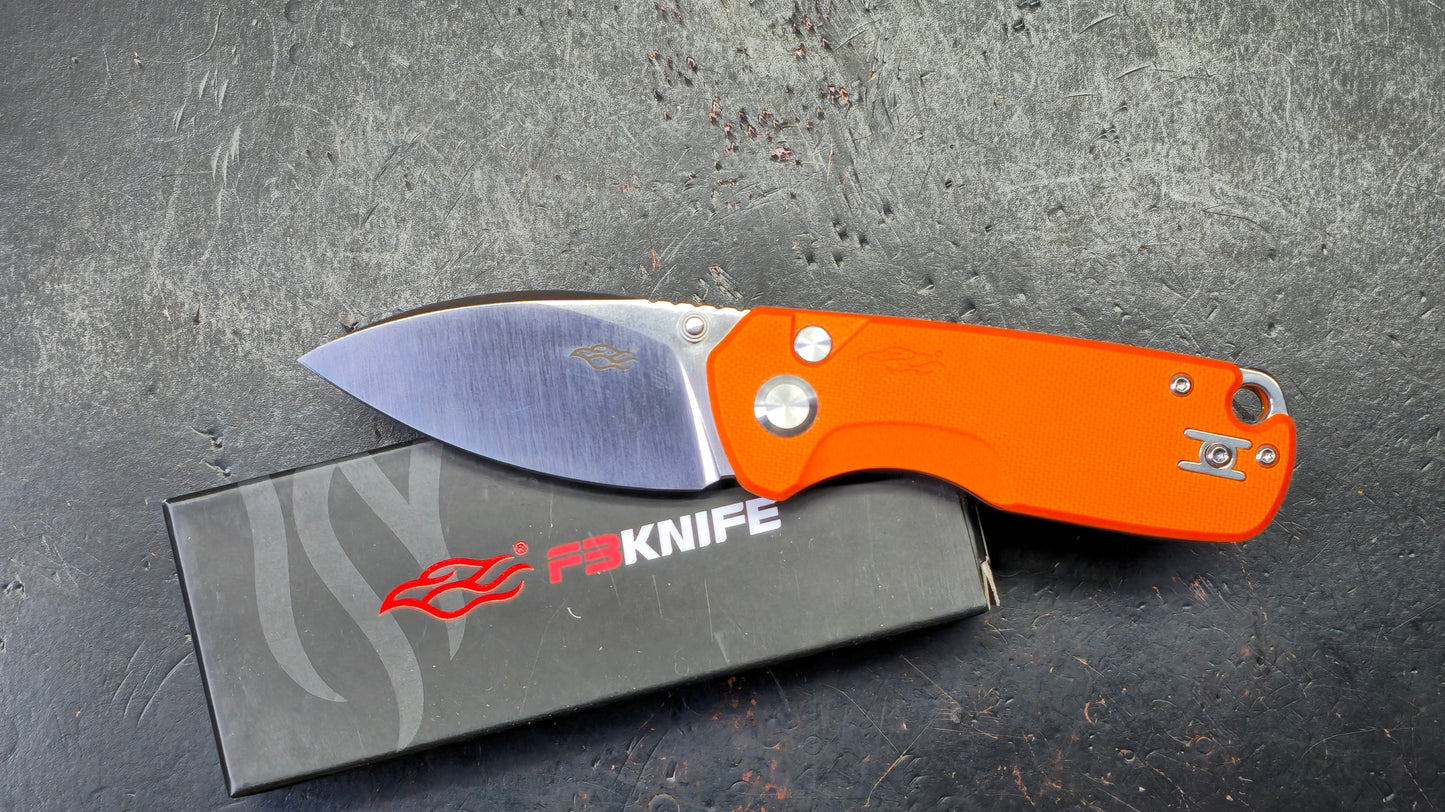GANZO FH925 Button Lock G10 Handle D2 Blade