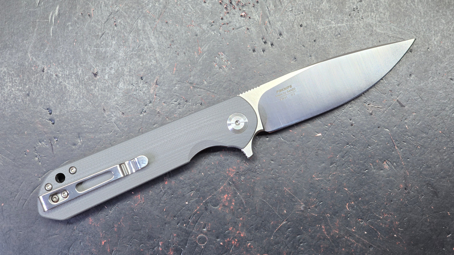 GANZO Firebird FH41 G10 Handle D2 Blade