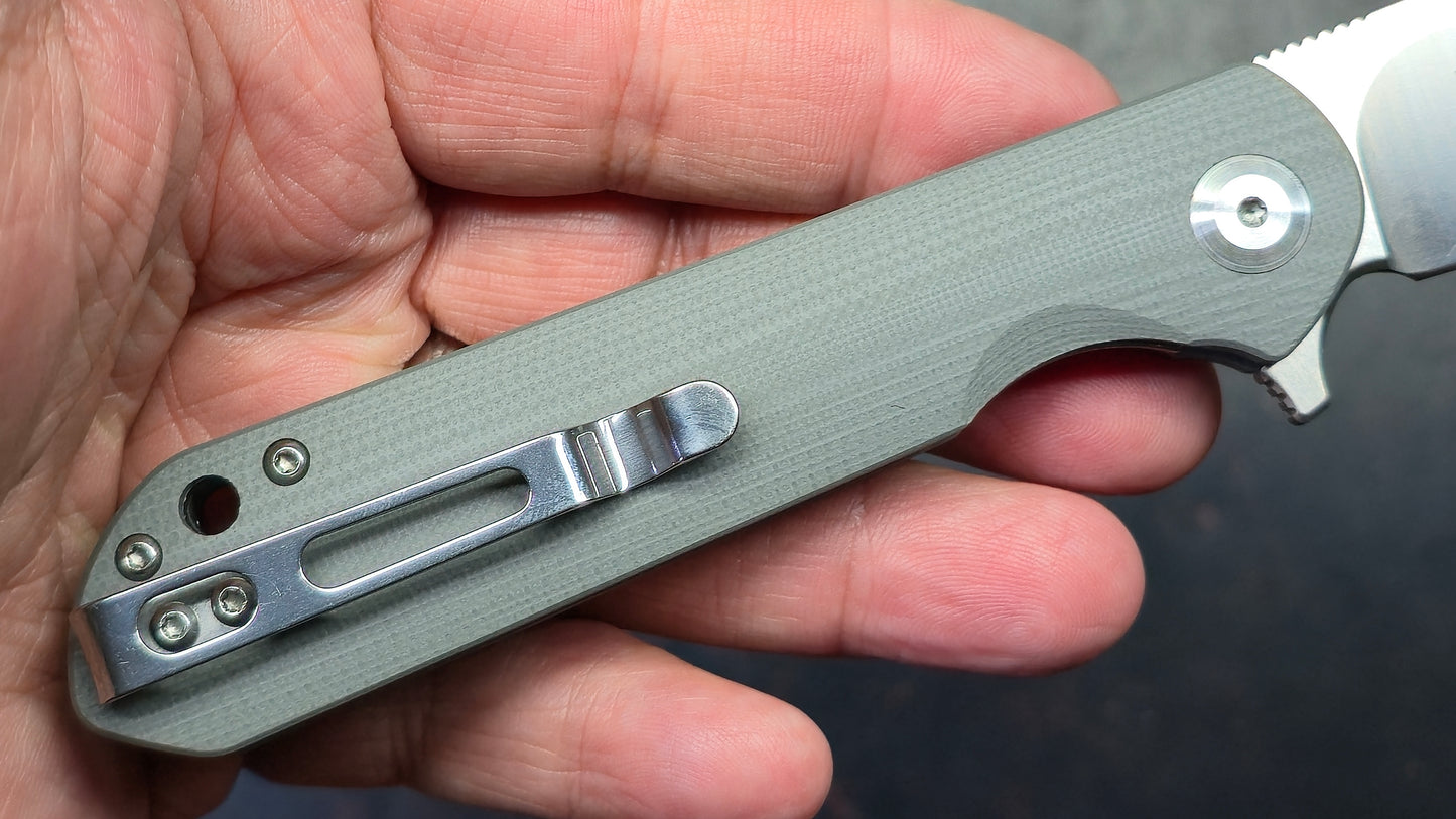 GANZO Firebird FH41 G10 Handle D2 Blade