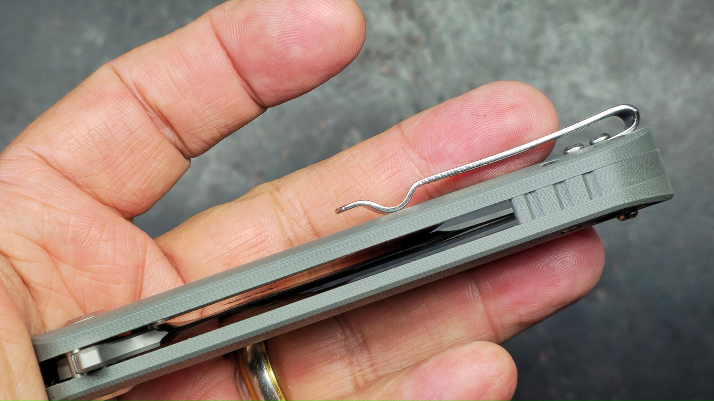 GANZO Firebird FH41 G10 Handle D2 Blade