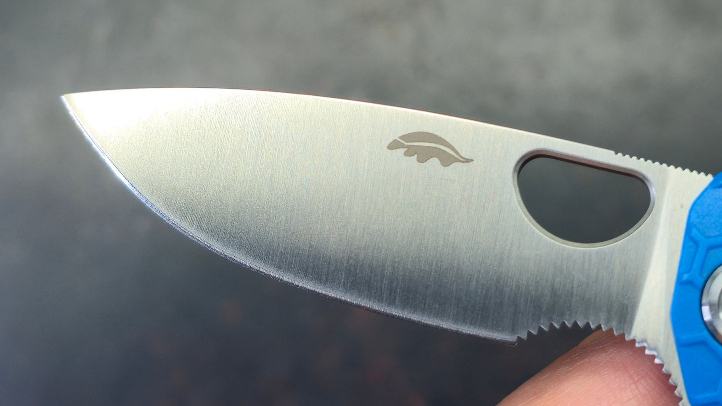 Honey Badger Small Drop Point Knife FRN Handle 8Cr13MoV Blade