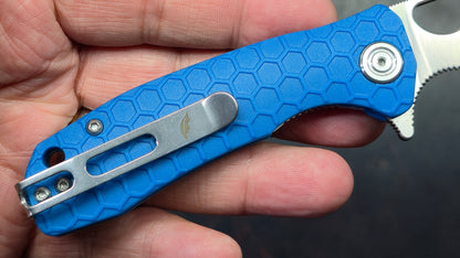 Honey Badger Small Drop Point Knife FRN Handle 8Cr13MoV Blade