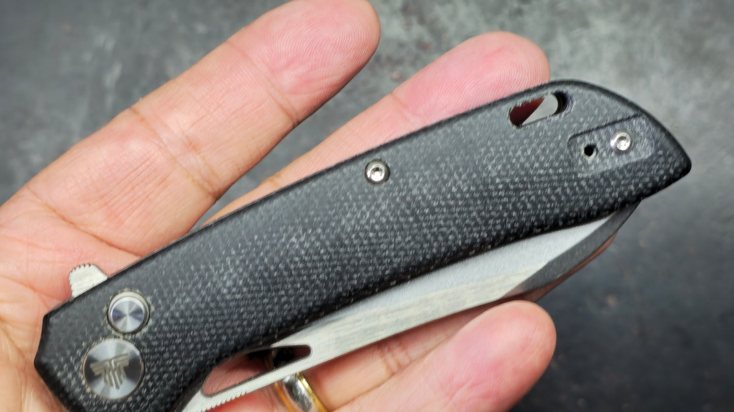 Trivisa Aries Micarta Handle 14C28N Steel Blade