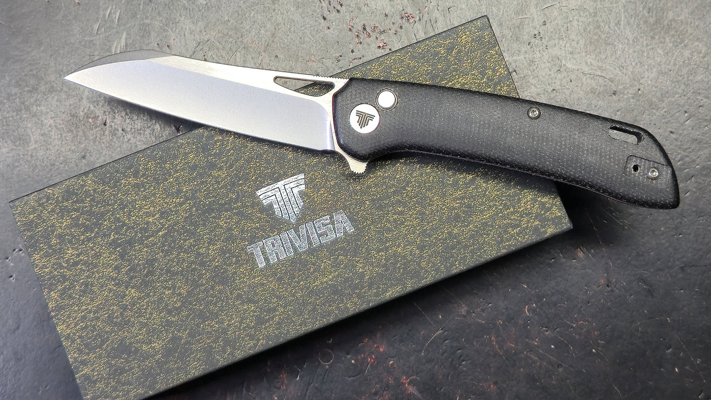 Trivisa Aries Micarta Handle 14C28N Steel Blade