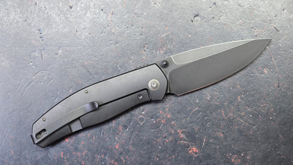 WeKnife WEKNIFE Esprit Titanium & Carbon Fiber Handle CPM 20CV Blade