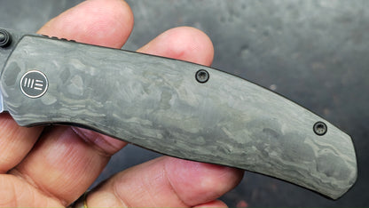 WeKnife WEKNIFE Esprit Titanium & Carbon Fiber Handle CPM 20CV Blade