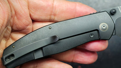 WeKnife WEKNIFE Esprit Titanium & Carbon Fiber Handle CPM 20CV Blade