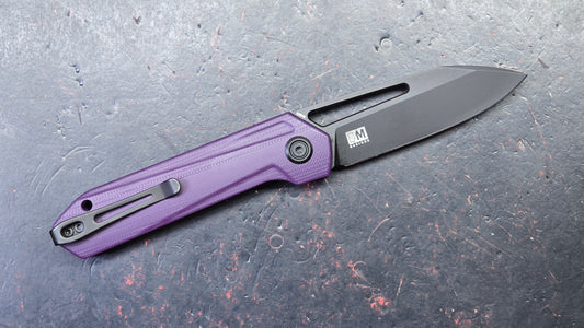 Kubey Royal KB321G Purple G10 Handle CPM S35VN Blade