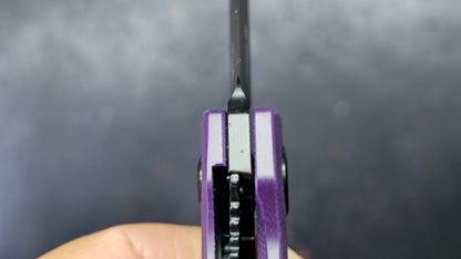 Kubey Royal KB321G Purple G10 Handle CPM S35VN Blade